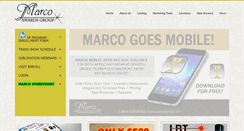 Desktop Screenshot of marcoawardsgroup.com